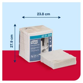 TORK Wiper de Papel Plus Doblez 1/4 12/90's HS