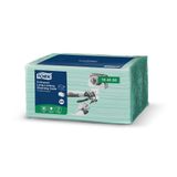 Tork® Paños de Limpieza Industrial Verdes |Caja con 8 paquetes | 40 pzas c/u