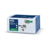 Tork® Paños de Limpieza Industriales Azul |Caja con 8 paquetes | 40 pzas c/u