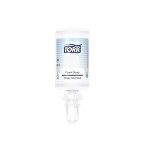 Tork® Jabón en Espuma para manos Fragancia Suave |Caja con 6 botellas | 1000 ml c/u